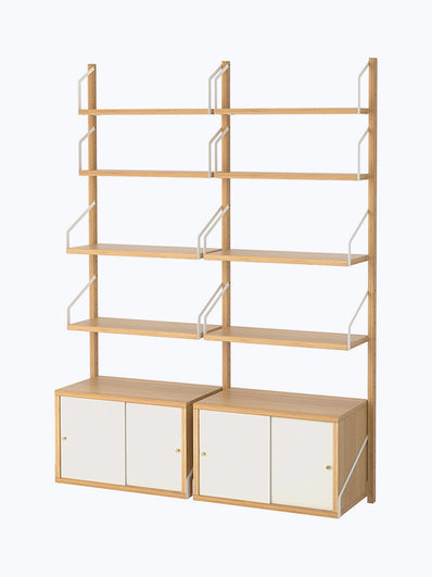 SVALNÄS Wall-mounted storage combination