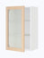 SEKTION glass-door cabinet