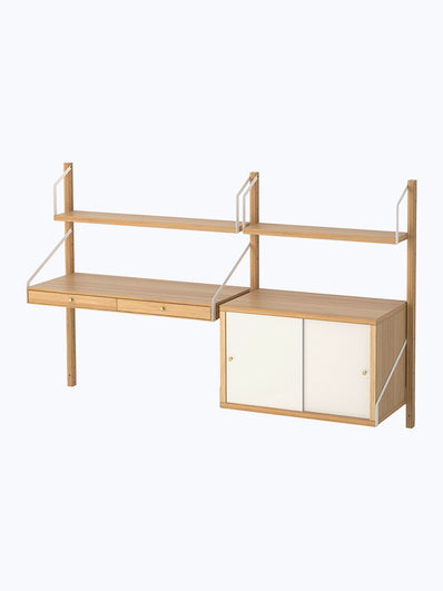SVALNÄS Wall-mounted storage combination