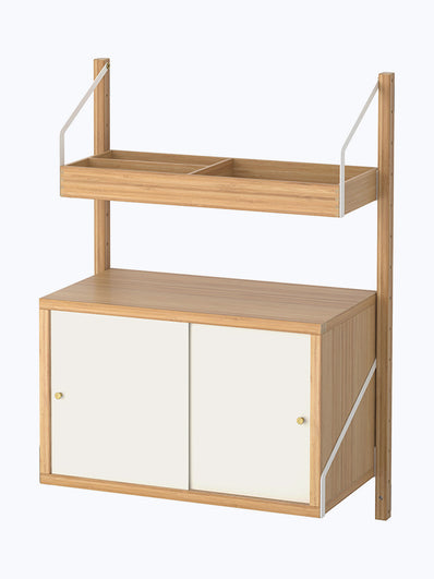 SVALNÄS Wall-mounted storage combination