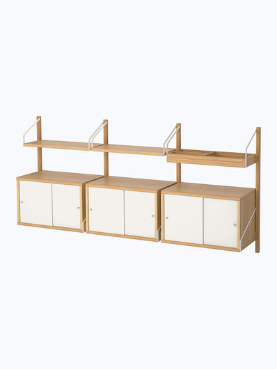 SVALNÄS Wall-mounted storage combination
